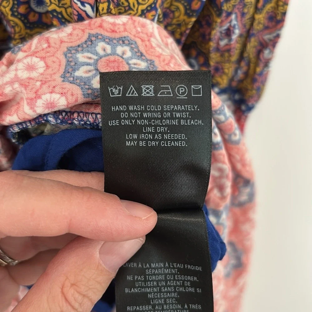 Anthropologie Maeve Eder Tiered Maxi Dress in Coral (Price Firm) - Picture 10 of 10